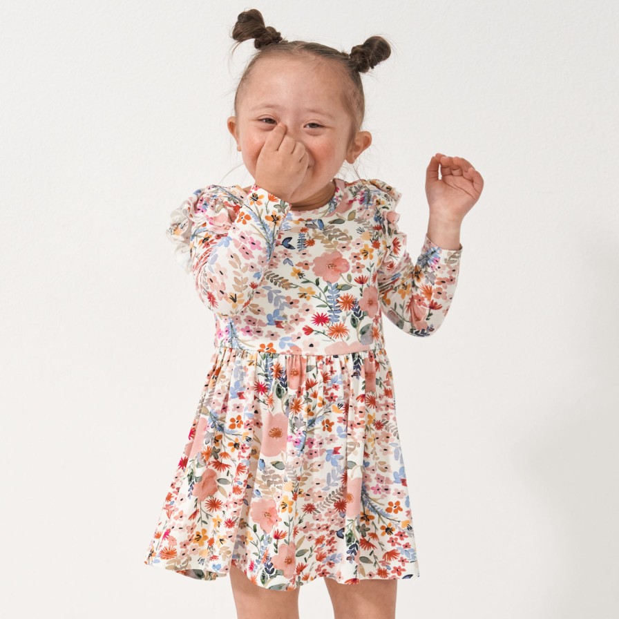 Play Little Sleepies Dresses | Meet The Flutter Twirl Dress With Bodysuit