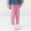 Play Little Sleepies Bottoms | Garden Rose Ribbed Lettuce Legging Main Section