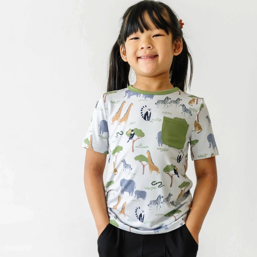 Play Little Sleepies Tops & Sweaters | Meet The Pocket Tee