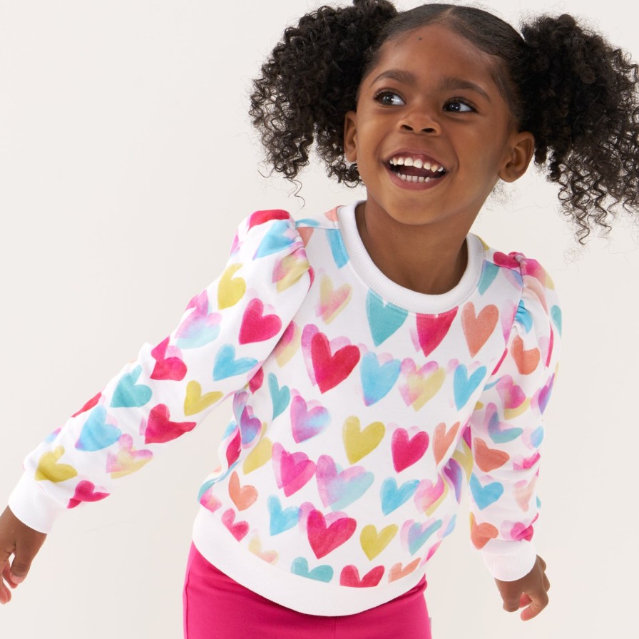 Play Little Sleepies Tops & Sweaters | Meet The Puff Sleeve Crewneck