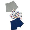 Play Little Sleepies Underwear | Meet Our Kids Undies Heather Gray + Construction + Sapphire