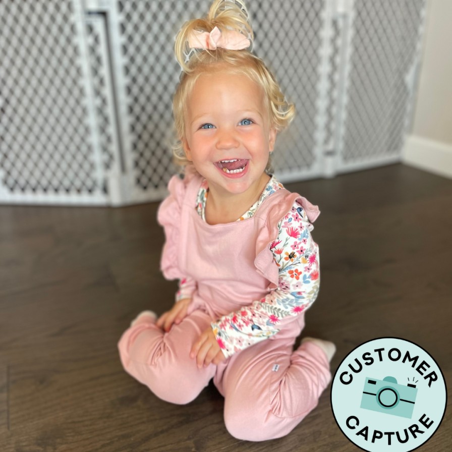 Play Little Sleepies Rompers & Overalls | Meet The Ruffle Overall