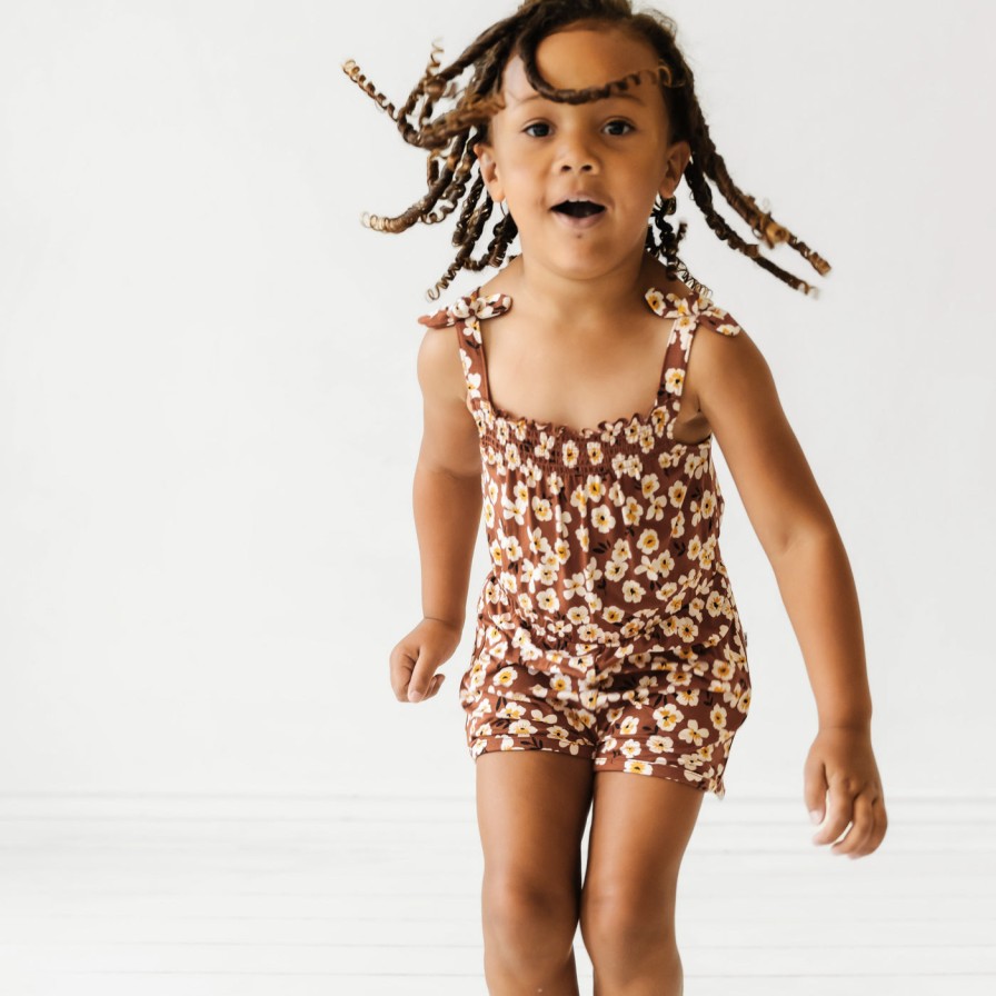 Play Little Sleepies Rompers & Overalls | Meet The Smocked Romper