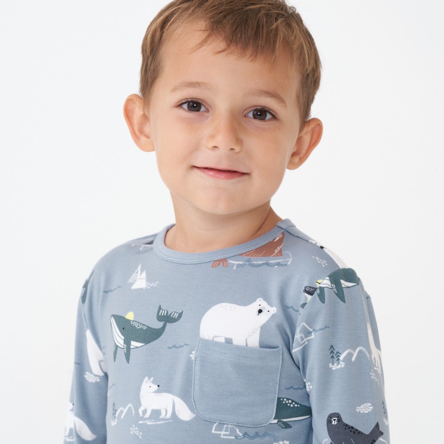 Play Little Sleepies Tops & Sweaters | Meet The Pocket Tee