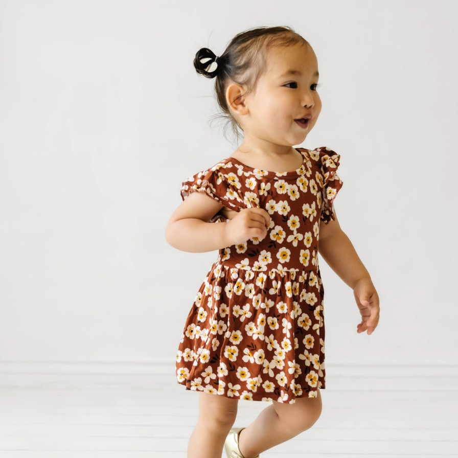 Play Little Sleepies Dresses | Meet The Flutter Twirl Dress With Bodysuit